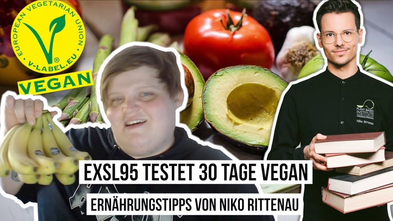 Exsl95 testet 30 Tage vegan • Ernährungstipps von Niko Rittenau